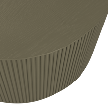 Load image into Gallery viewer, SANNE SIDE TABLE ROUND MDF MILITARY GREEN