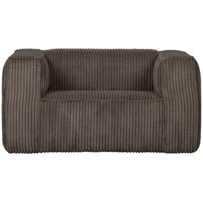 BEAN ARMCHAIR RIB FABRIC MUD