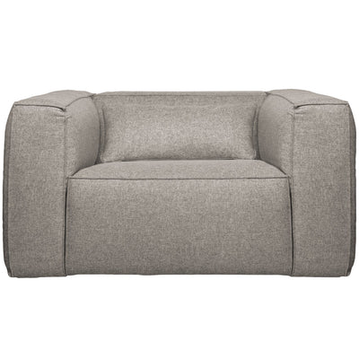 BEAN ARMCHAIR INCL. CUSHION LIGHT GREY