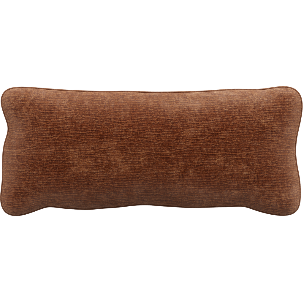 BEAN CUSHION CHENILLE VELVET TERRA