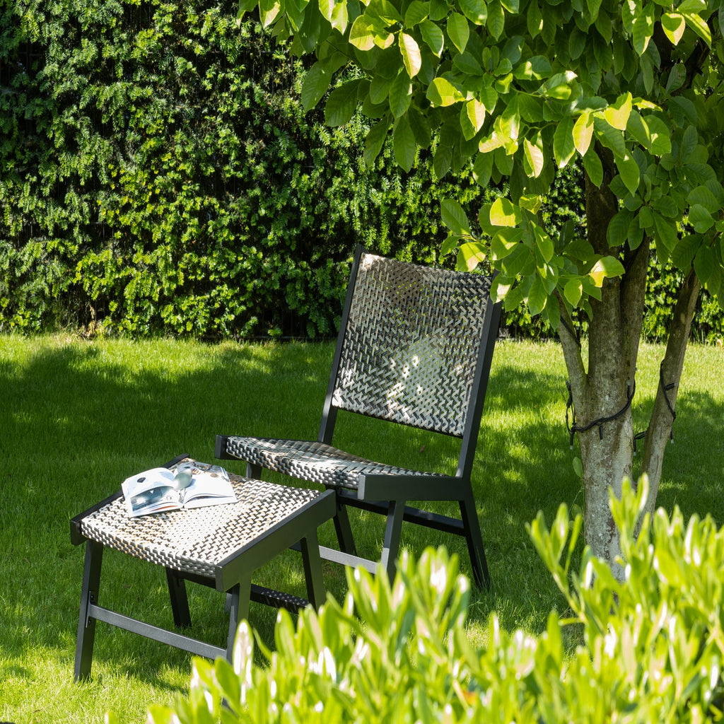 POM GARDEN HOCKER ALUMINIUM MULTICOLOR