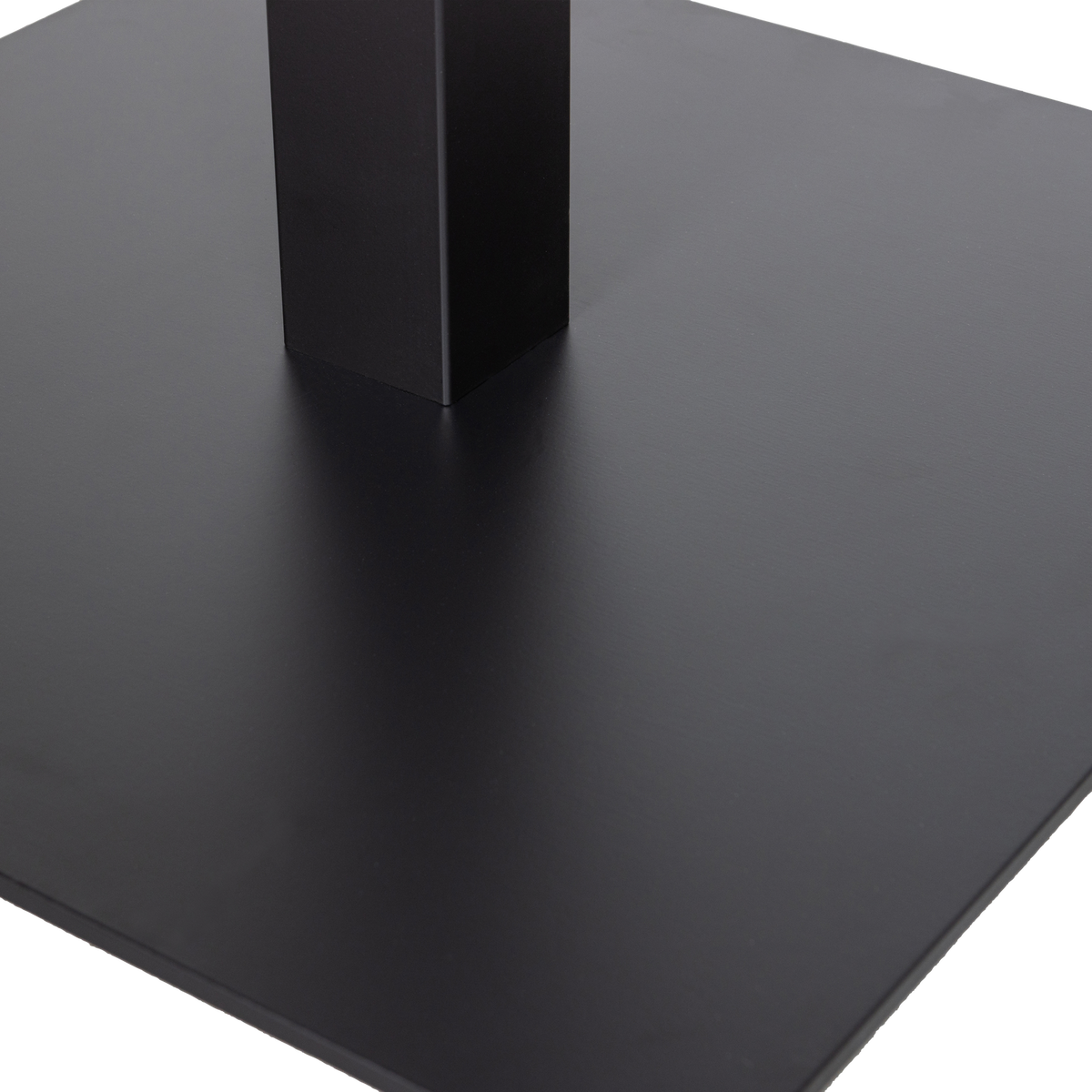BISTRO SQUARE TUBE LEG METAL LEG MATT BLACK 72x50x50CM