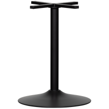 Carica l'immagine nel visualizzatore di Gallery, BISTRO ROUND TUBE LEG METAL MATT BLACK 72xO54CM