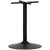 BISTRO ROUND TUBE LEG METAL MATT BLACK 72xO54CM