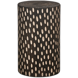 PERRY STOOL WOOD DARK BROWN