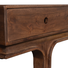 Laden Sie das Bild in den Galerie-Viewer, STAES TV UNIT 3 DRAWERS MANGO WOOD WALNUT