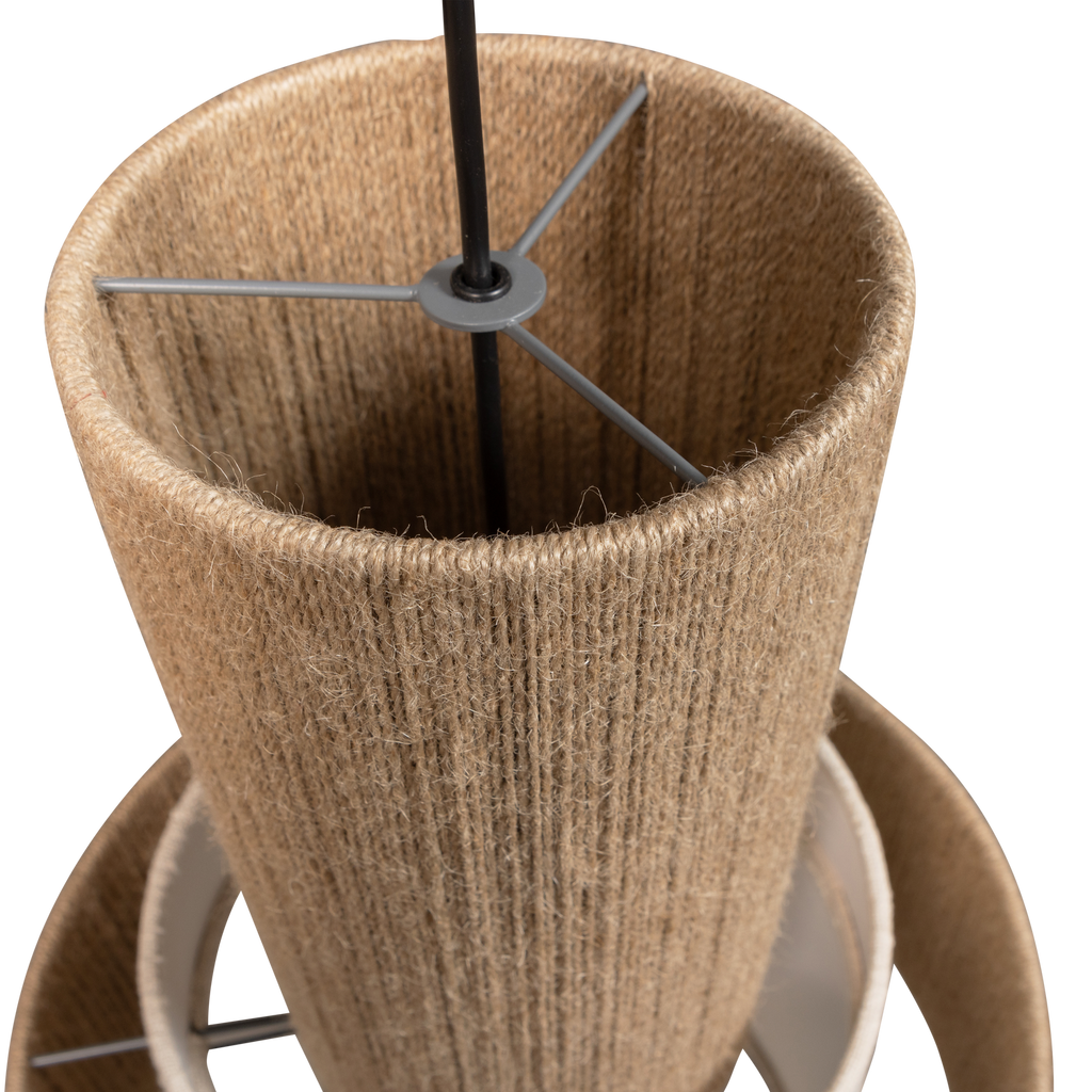 PELLE PENDANT LAMP ROPE NATURAL