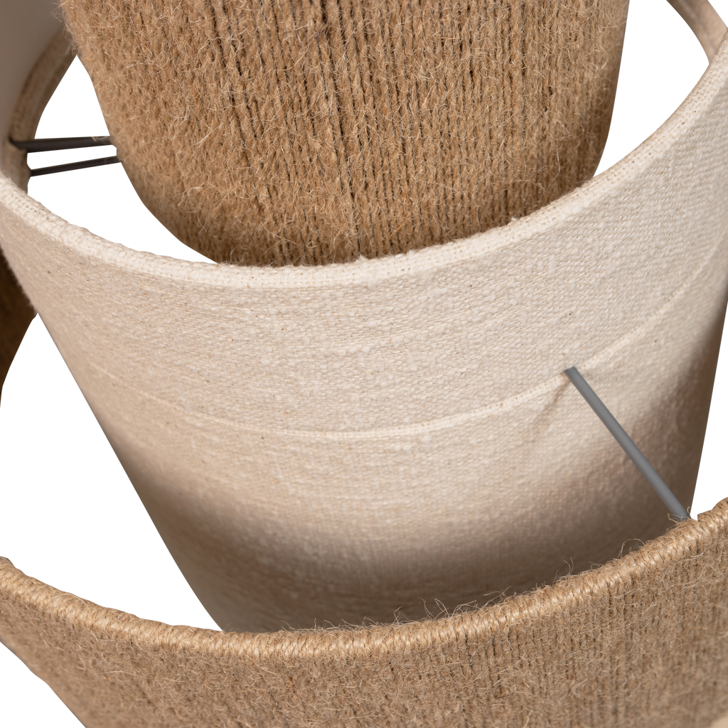 PELLE PENDANT LAMP ROPE NATURAL