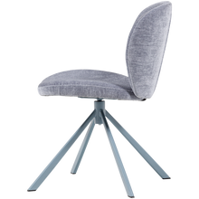 Laden Sie das Bild in den Galerie-Viewer, FEMKE DINING CHAIR CHENILLE BLUE
