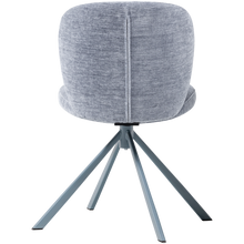 Laden Sie das Bild in den Galerie-Viewer, FEMKE DINING CHAIR CHENILLE BLUE