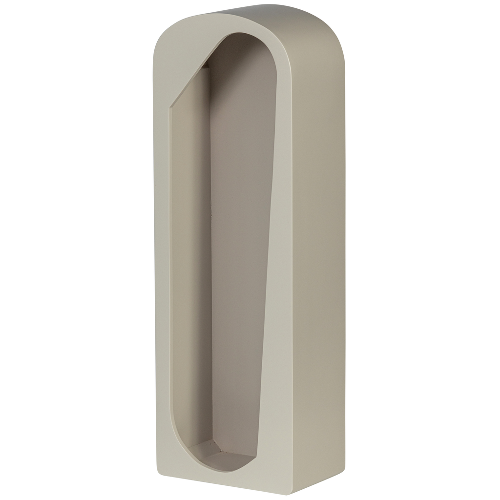 NOAM WALL DECO OBLONG WOOD DUST 15x70x24CM