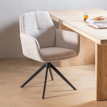 Laden Sie das Bild in den Galerie-Viewer, GRANT DINING CHAIR NATURAL MELANGE [fsc]