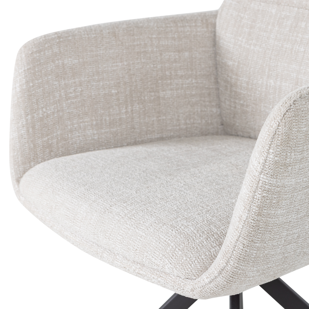 GRANT DINING CHAIR NATURAL MELANGE [fsc]