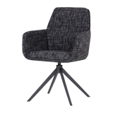 GRANT DINING CHAIR BLACK MELANGE [fsc]