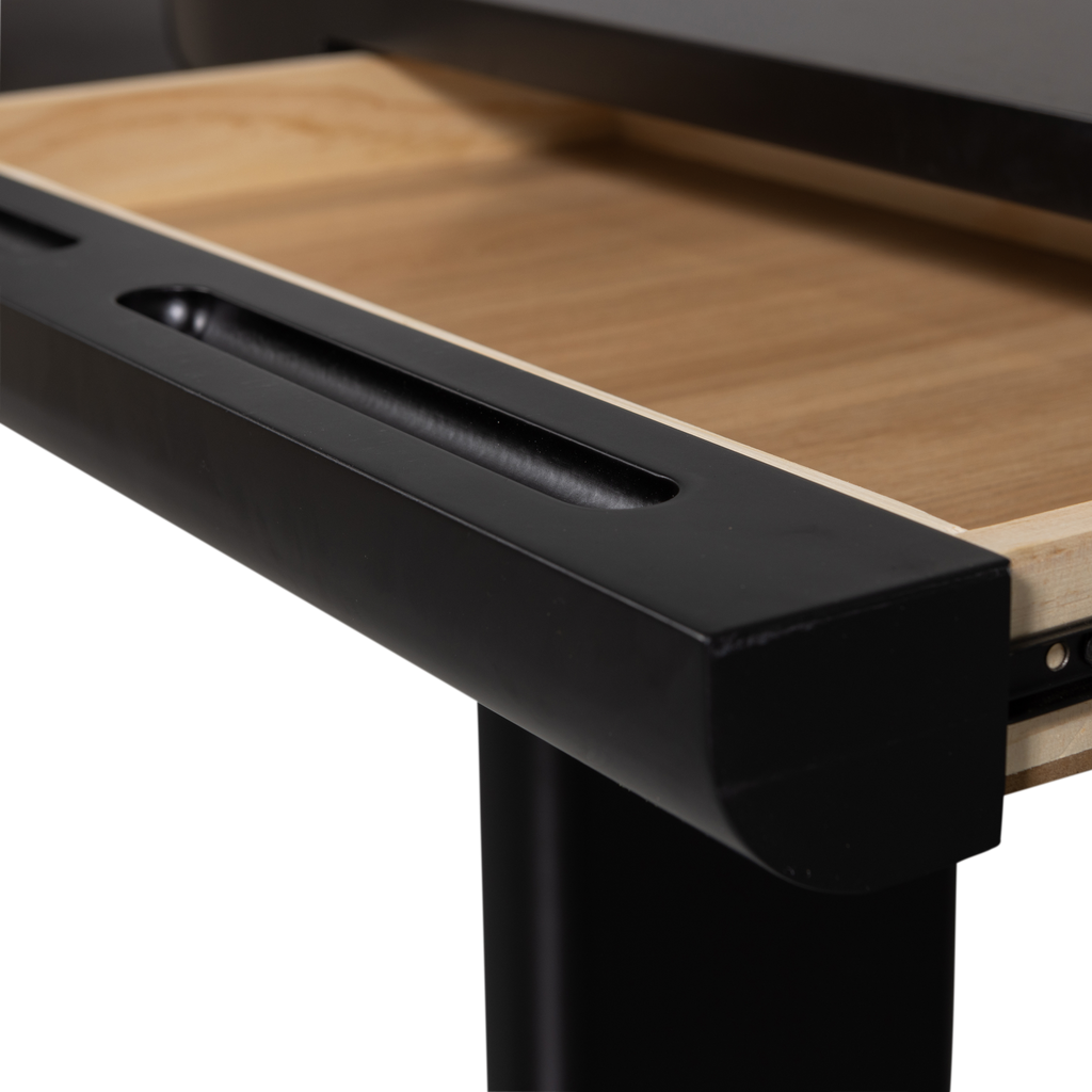 MAEL DESK/SIDETABLE VENEER BLACK