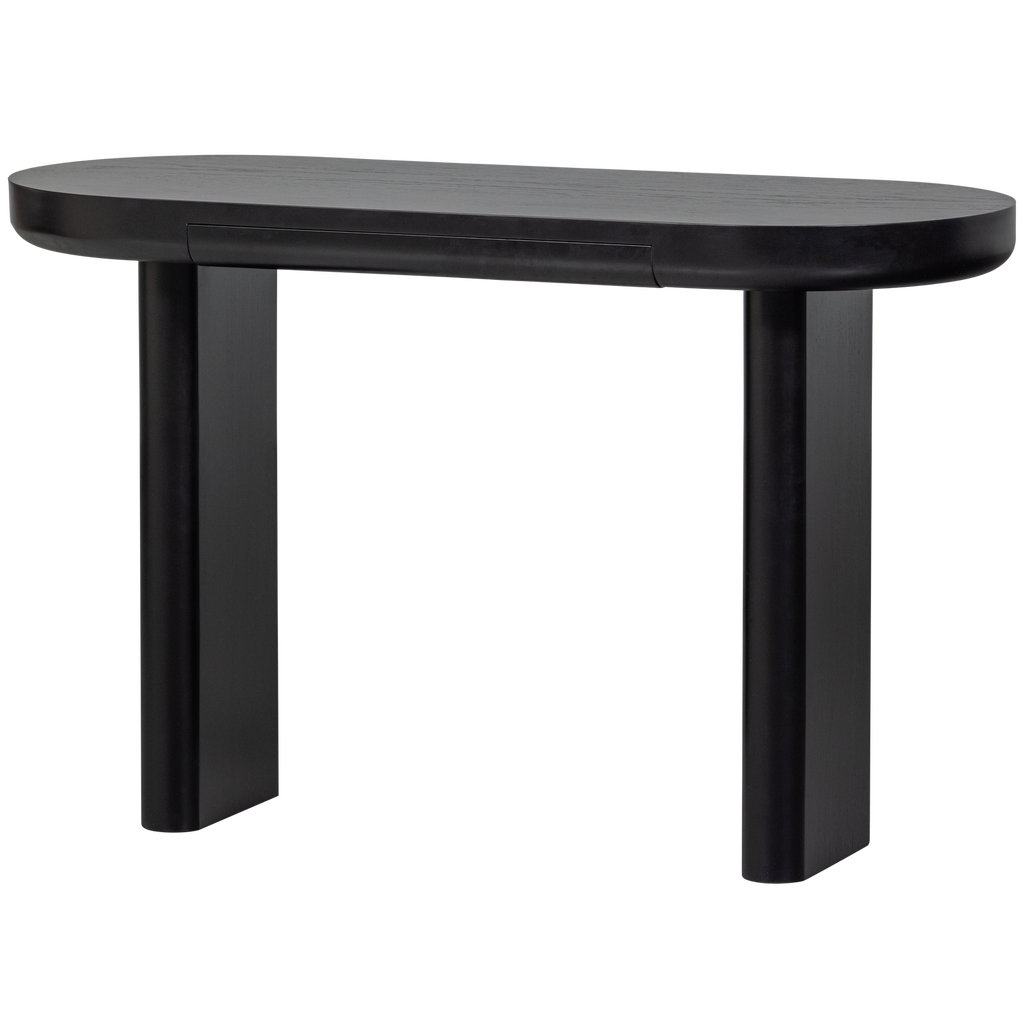 MAEL DESK/SIDETABLE VENEER BLACK