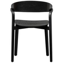 Cargar imagen en el visor de la galería, CRAS DINING CHAIR ASH VENEER BLACK