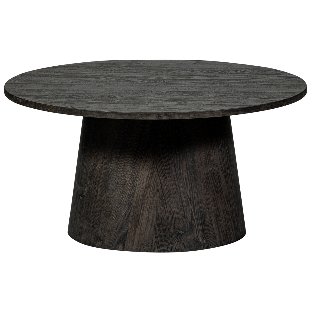 MAAN COFFEE TABLE MDF DARK BROWN 40xO80CM