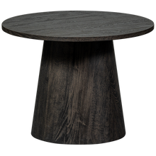 Laden Sie das Bild in den Galerie-Viewer, MAAN COFFEE TABLE MDF DARK BROWN 45xO60CM