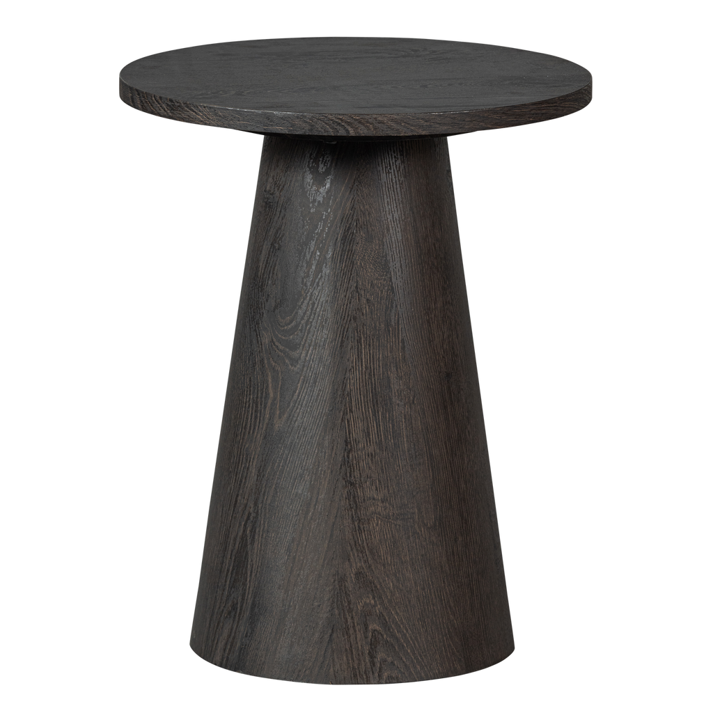 MAAN COFFEE TABLE MDF DARK BROWN 50xO40CM
