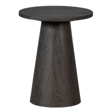 Laden Sie das Bild in den Galerie-Viewer, MAAN COFFEE TABLE MDF DARK BROWN 50xO40CM