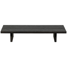Laden Sie das Bild in den Galerie-Viewer, LION COFFEE TABLE MDF DARK BROWN 140x60CM