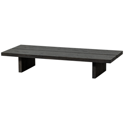 LION COFFEE TABLE MDF DARK BROWN 140x60CM