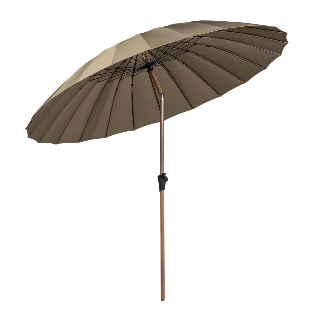 MONICA GARDEN PARASOL SAND/GREEN O280CM