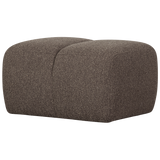 MOJO POUF BOUCLE BROWN MELANGE