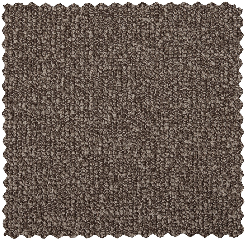MOJO 2-SEATER BENCH LEFT BOUCLE BROWN MELANGE