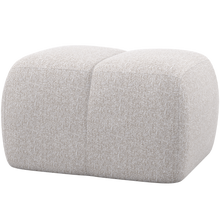 Cargar imagen en el visor de la galería, MOJO POUF BOUCLE ECRU MELANGE