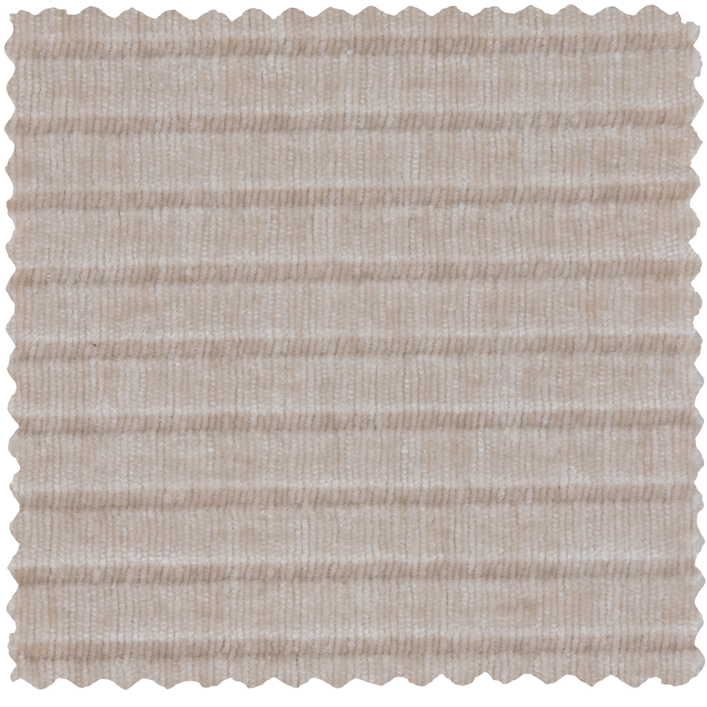 MOJO DINING BENCH 164 CM RIB FABRIC ECRU