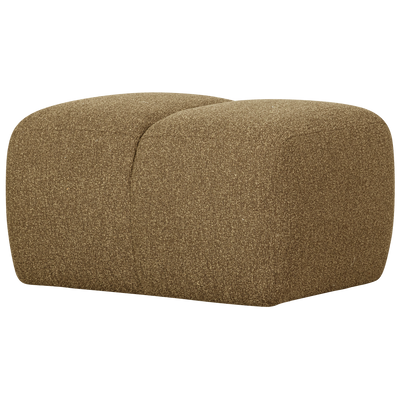 MOJO POUF BOUCLE YELLOW/BROWN MELANGE MELANGE