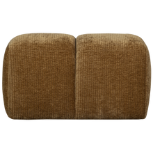 Cargar imagen en el visor de la galería, MOJO POUF WOVEN RIB FABRIC HONEY YELLOW