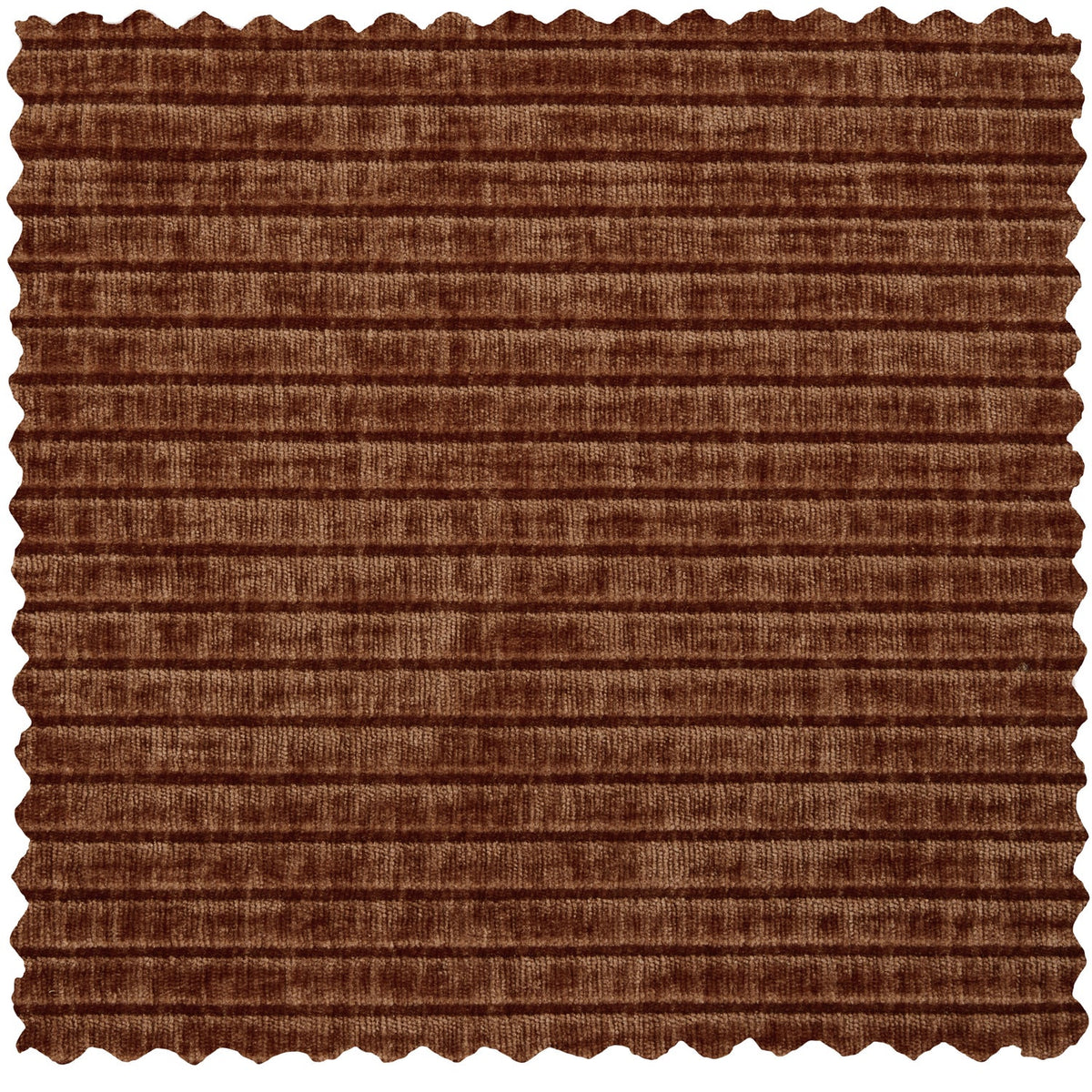 MOJO CHAISE LONGUE SOFA LEFT RIB FABRIC RUST BROWN