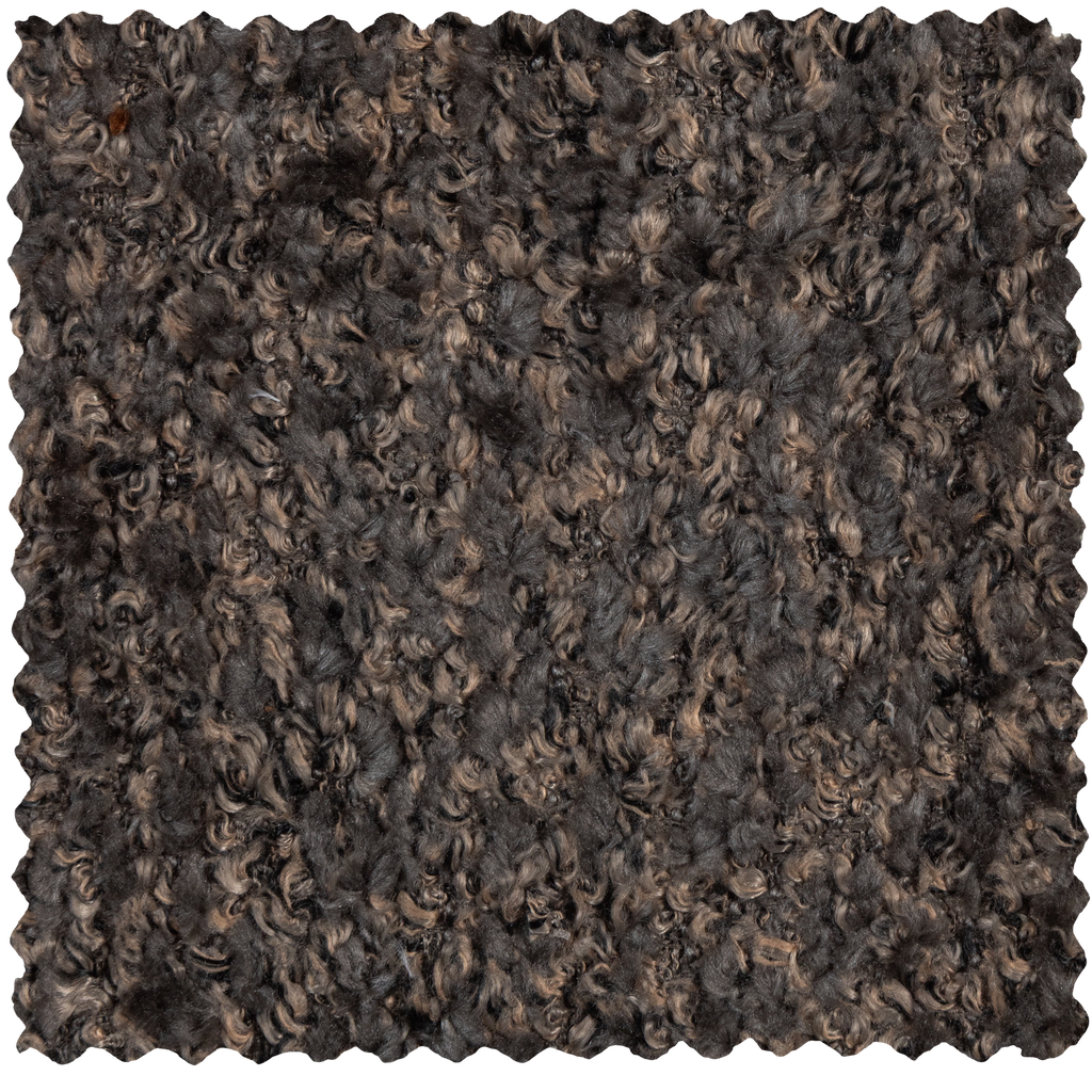 MOJO DINING BENCH 84 CM WITH BACKREST WOOLLY BROWN