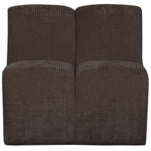Laden Sie das Bild in den Galerie-Viewer, MOJO 1-SEATER ELEMENT RIB FABRIC BROWN
