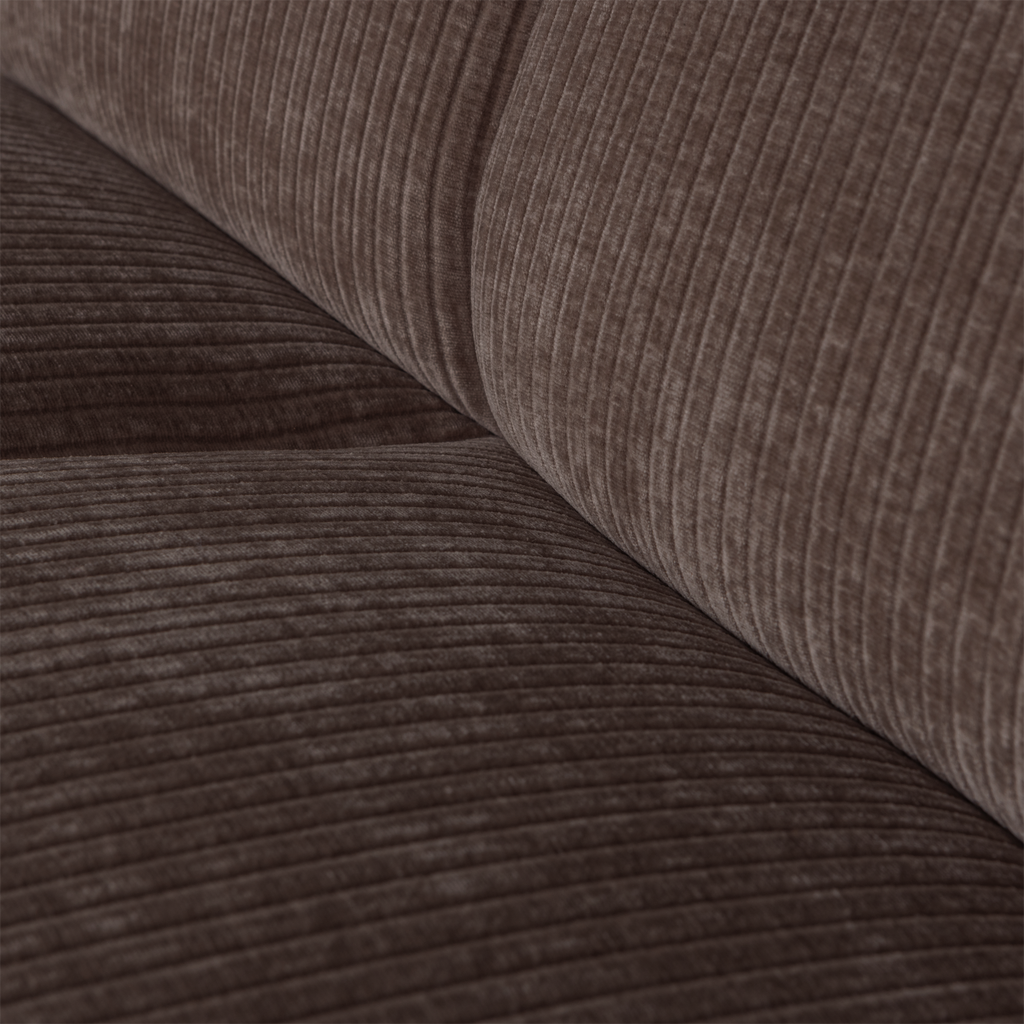 MOJO 1-SEATER ELEMENT RIB FABRIC BROWN