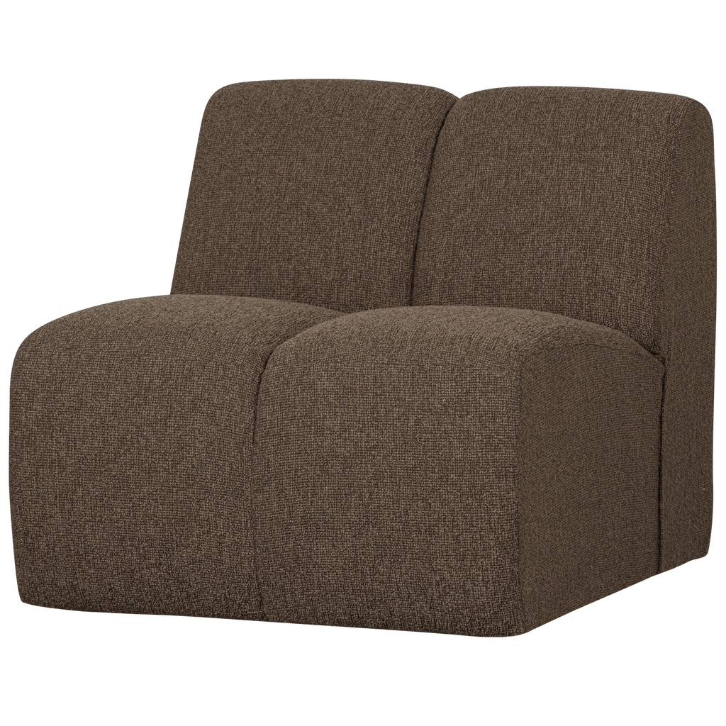 MOJO 1-SEATER ELEMENT BOUCLE BROWN MELANGE