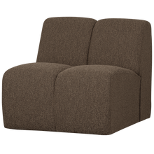 Laden Sie das Bild in den Galerie-Viewer, MOJO 1-SEATER ELEMENT BOUCLE BROWN MELANGE