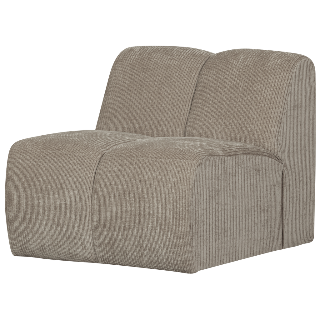 MOJO 1-SEATER ELEMENT RIB FABRIC DARK SAND