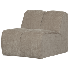 Laden Sie das Bild in den Galerie-Viewer, MOJO 1-SEATER ELEMENT RIB FABRIC DARK SAND