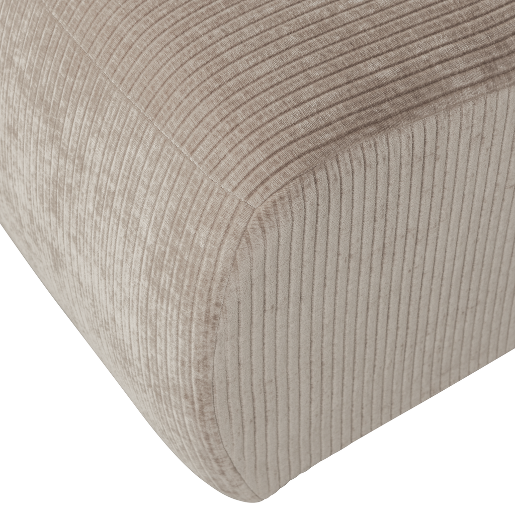 MOJO 1-SEATER ELEMENT RIB FABRIC DARK SAND