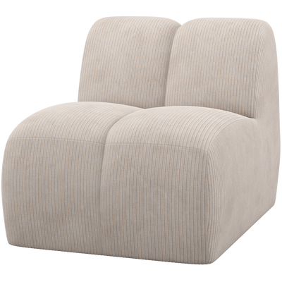 MOJO 1-SEATER ELEMENT RIB FABRIC ECRU