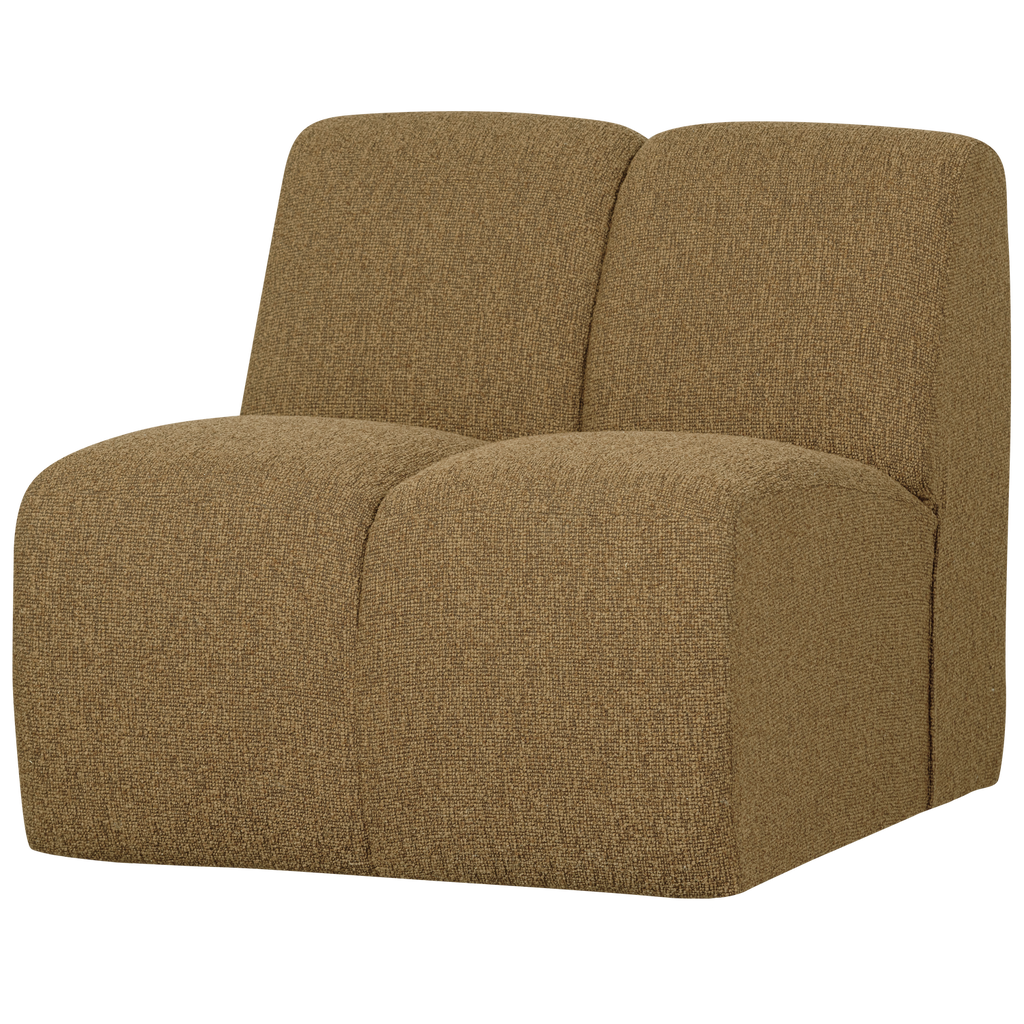 MOJO 1-SEATER ELEMENT BOUCLE YELLOW/BROWN MELANGE
