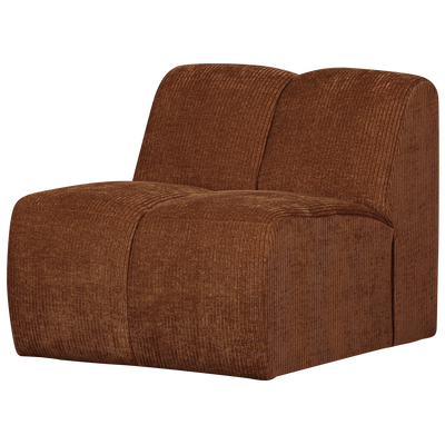 MOJO 1-SEATER ELEMENT RIB FABRIC RUST BROWN