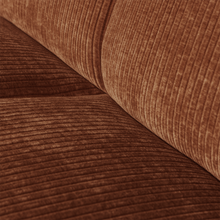 Laden Sie das Bild in den Galerie-Viewer, MOJO 1-SEATER ELEMENT RIB FABRIC RUST BROWN