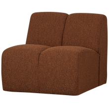 Laden Sie das Bild in den Galerie-Viewer, MOJO 1-SEATER ELEMENT BOUCLE RUST BROWN MELANGE