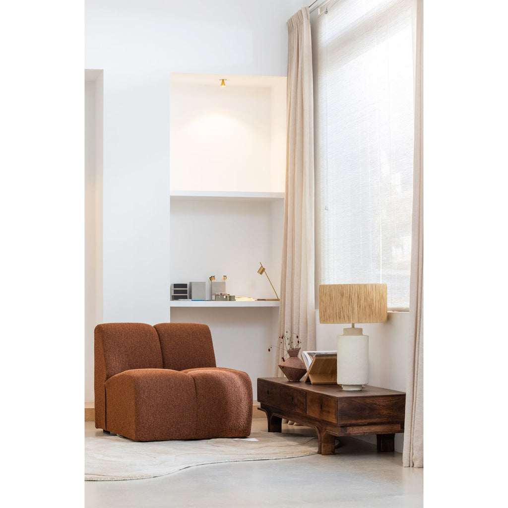 MOJO 1-SEATER ELEMENT BOUCLE RUST BROWN MELANGE