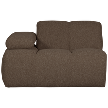 Laden Sie das Bild in den Galerie-Viewer, MOJO 1-SEATER ELEMENT ARM LEFT BOUCLE BROWN MELANGE
